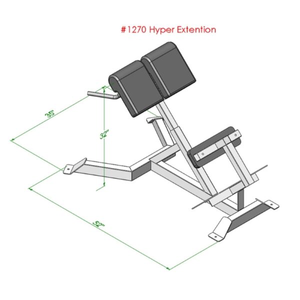 #1270 Hyper Extension Dimensions