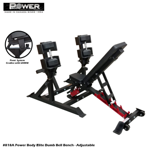 Power Body Elite Dumbbell Bench Adjustable