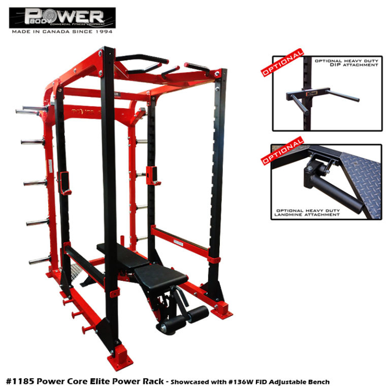 1185 Power Core Elite Full Power Rack Power Body Fitness Inc 4184