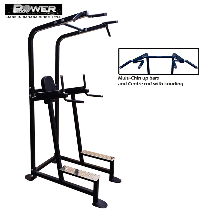 1209 POWER TOWER - VERTICAL LEG RAISE, PULL UP AND DIP COMBO