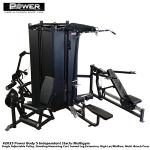 #2033 - 3 STATION GYM (3 STACKS) | Power Body Fitness Inc.