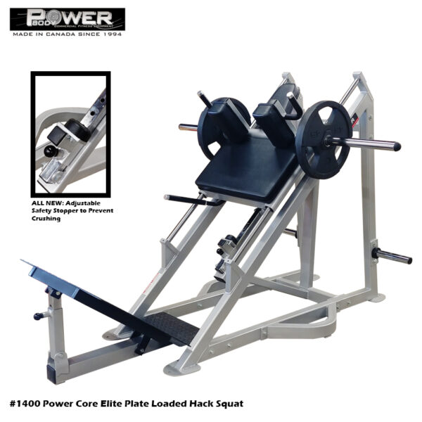 #1400 Power Core Elite Hack Squat