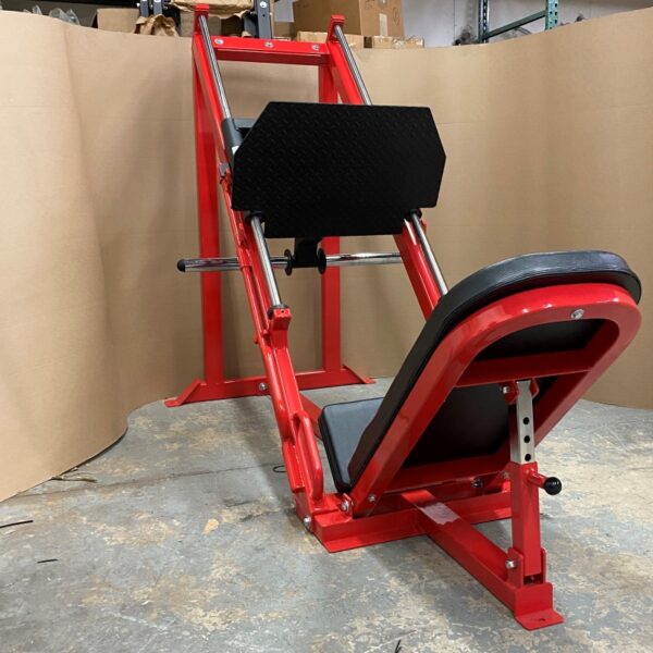 #455A Leg press in Red Frame