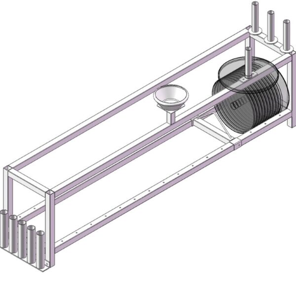 #755 Bumper Plate Rack Dimensions