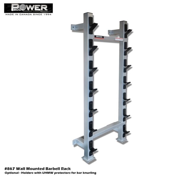 #867 Barbell rack Wall Mounted