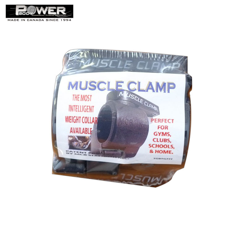 41 MUSCLE CLAMP OLYMPIC BAR COLLARS Power Body Fitness Inc.