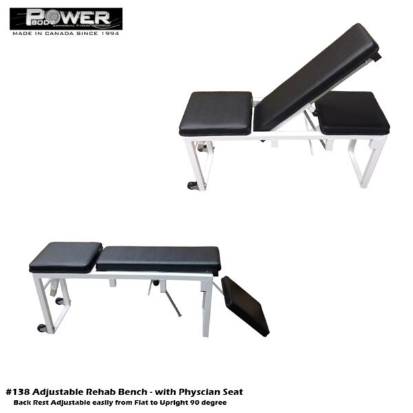 #138 Adjustable Rehab Bench